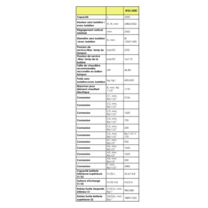 Ballon Tampon BT2S 2 Serpentins 2500L